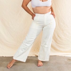 NWoT Big Bud Press Western Pants in Vintage White